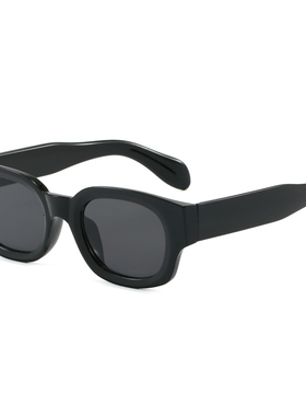 2026新款墨镜女欧美嘻哈个性小框太阳镜百搭防紫外线蹦迪搞怪眼镜