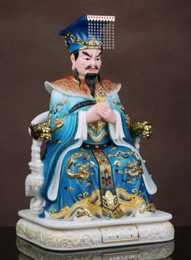 四御南极勾陈大帝玉清真王神像紫薇北极紫微大帝长生后土娘娘摆件