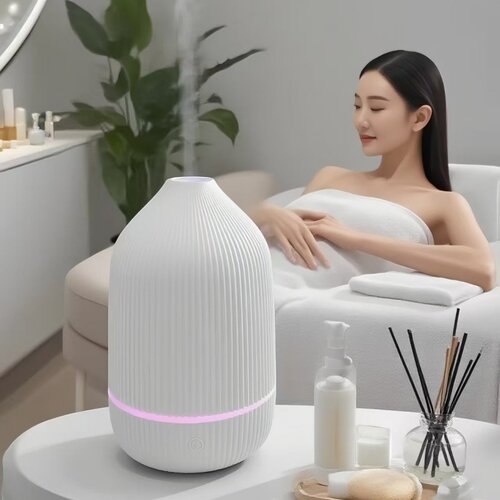 多特瑞精油专用香薰机卧室床头香薰灯usb加湿器家用静音室内助眠 - 图1