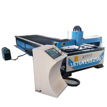 Automatic discharge of three-way elbow with high speed plasma cutting I machine for pipe insulation fully automatic blanking machine