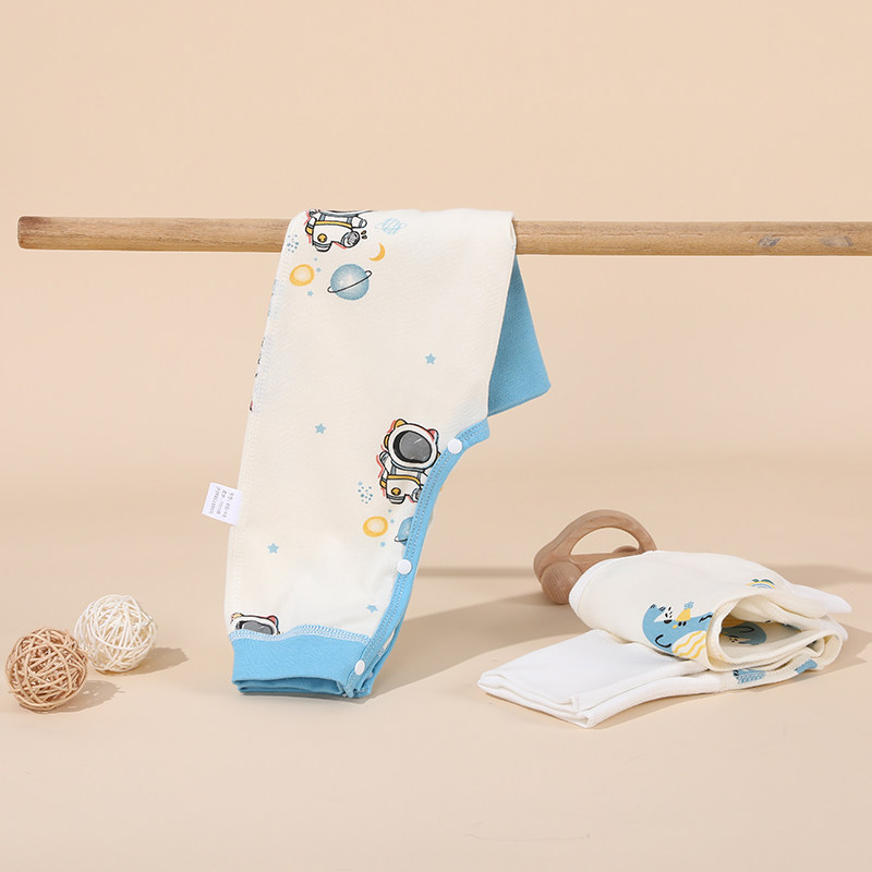 按扣式婴儿裤子春秋纯棉高腰护肚大屁屁裤女宝宝男童pp裤打底秋裤,淘宝优惠券,粉丝福利购,淘宝优惠卷