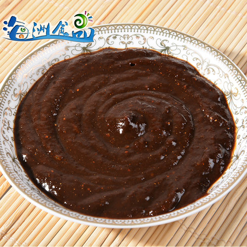 四海山东威海特产豆面酱黄豆酱炸酱面烧烤炖鱼调料咸面酱2500g - 图2