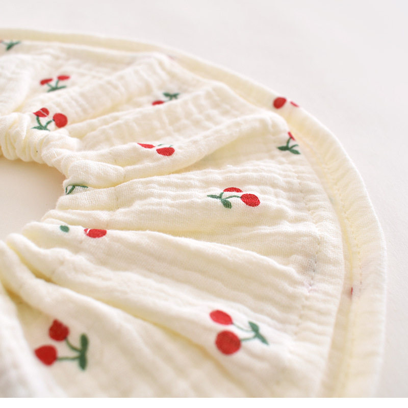 女童纯棉口水巾纱布360°旋转儿童假领子系带宝宝围嘴婴幼儿围兜,淘宝优惠券,粉丝福利购,淘宝优惠卷