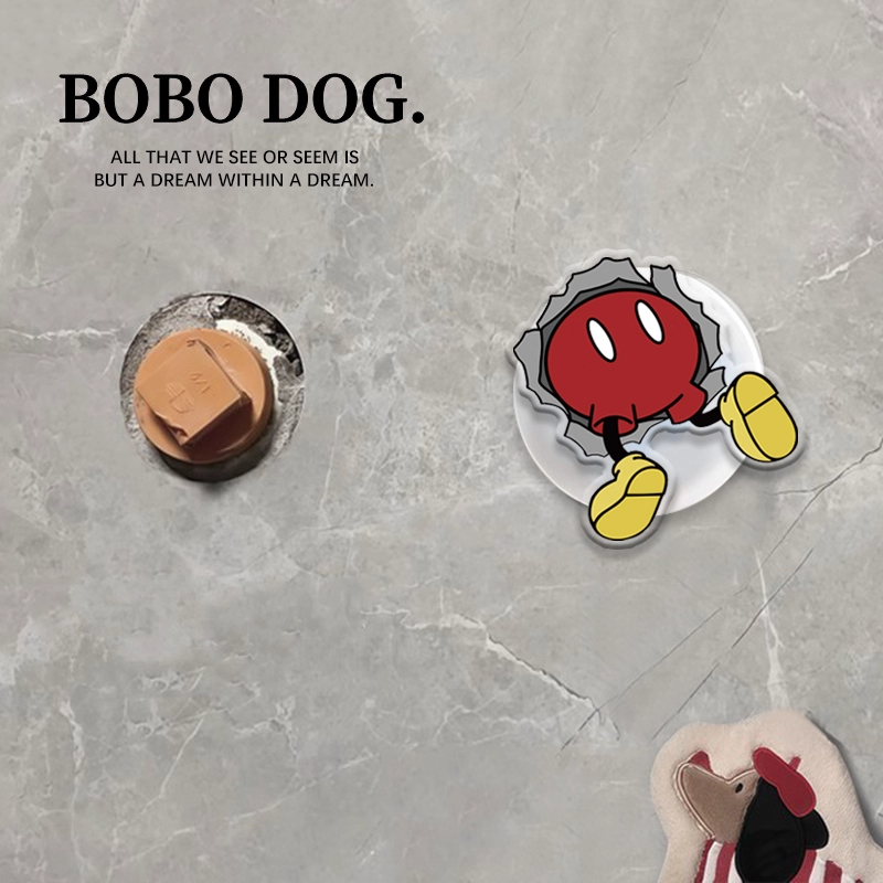 冷热水管堵帽装饰盖卫生间花洒管洞遮丑预留出水口螺丝钉孔盖粘贴 - 图0