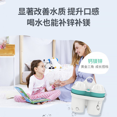 德国bwt净水壶滤芯倍世过滤水壶净水器原装进口镁离子滤芯6只装 - 图1