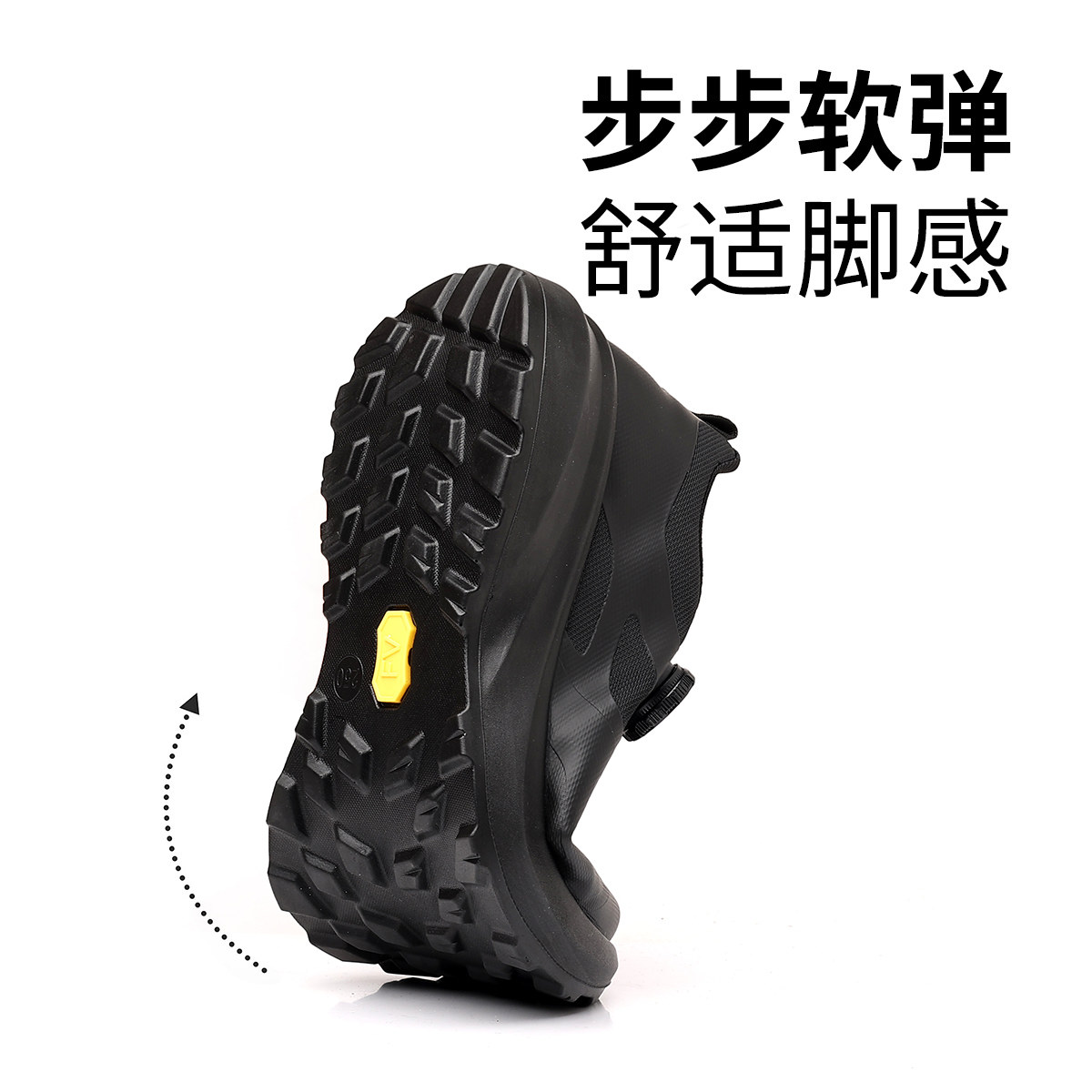 兽霸男鞋2025新款网面透气休闲鞋厚底男士软底黑色纽扣百搭运动鞋,淘宝优惠券,粉丝福利购,淘宝优惠卷