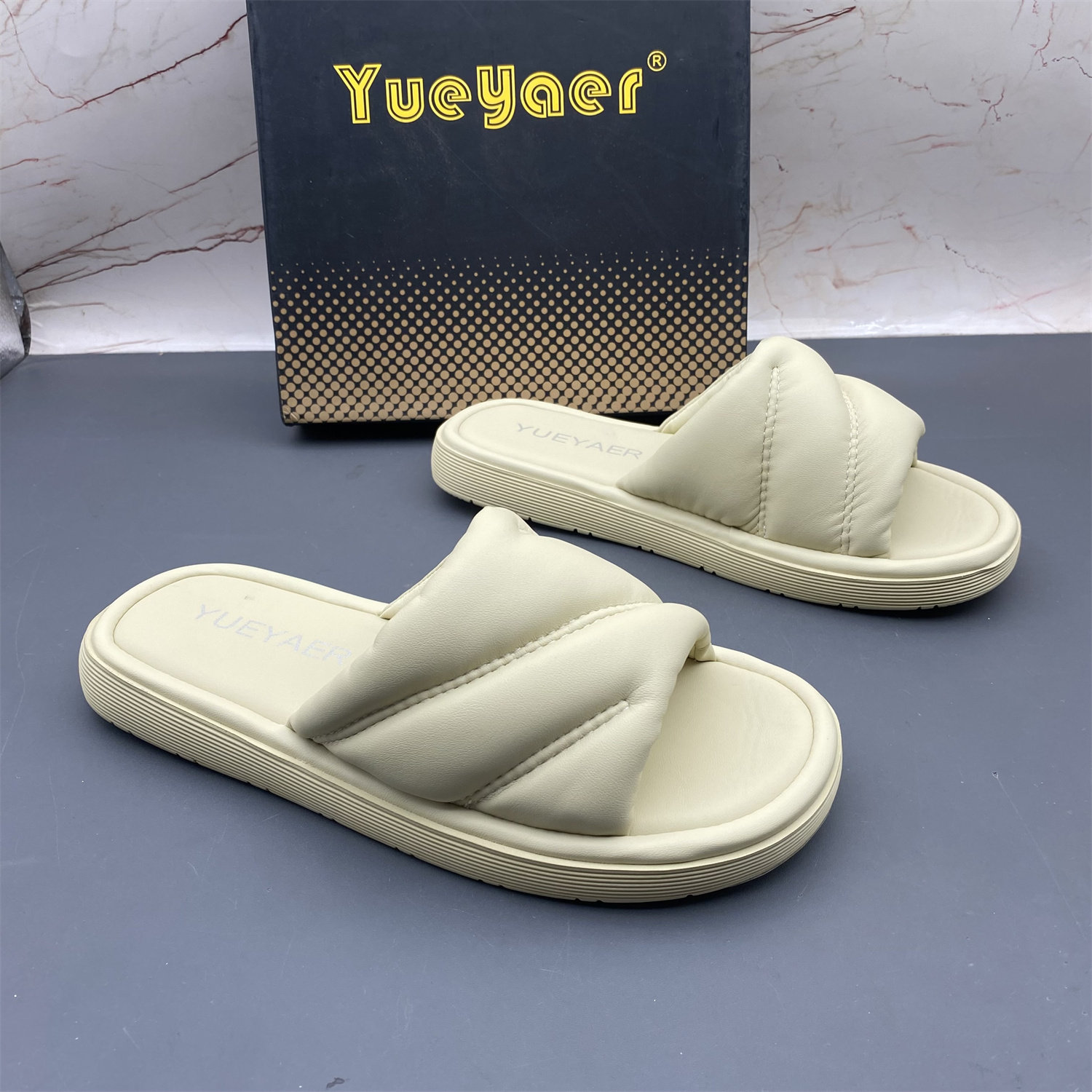 月芽儿品牌断码撤柜处理女鞋平底防滑露趾时尚气质柔软休闲凉拖鞋,淘宝优惠券,粉丝福利购,淘宝优惠卷