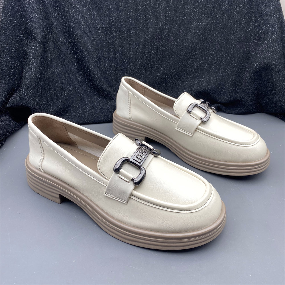 厚底一脚蹬乐福鞋增高配裙子软底防滑气质百搭日常圆头休闲单鞋,淘宝优惠券,粉丝福利购,淘宝优惠卷