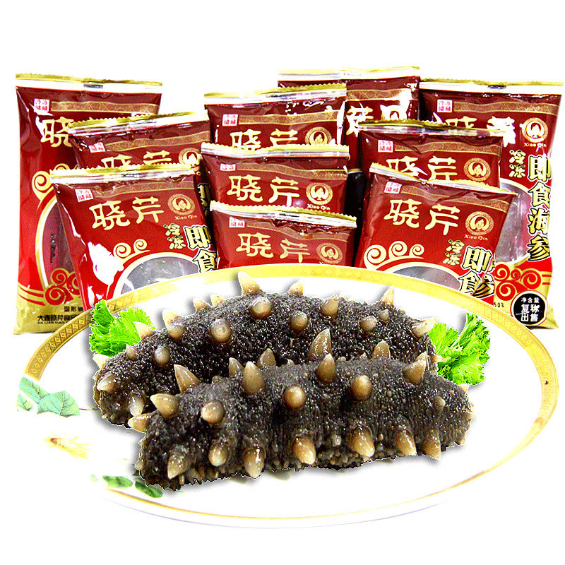 晓芹海参大连晓芹即食冷冻1750海参 晓芹海参