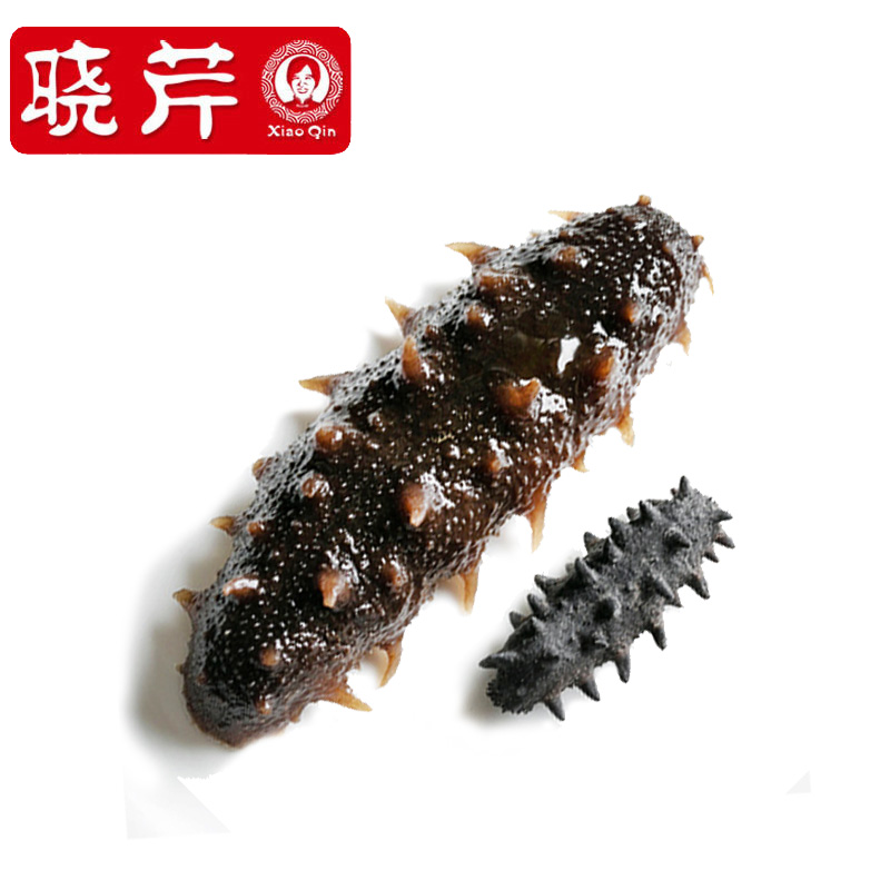 晓芹旗舰店晓芹海参 淡干海参礼盒 深海海参干货 大连海刺参30-35头120g1