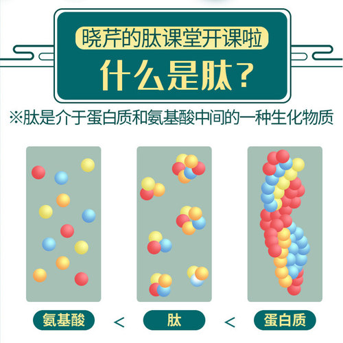 晓芹复合多肽 小分子 350g/桶 牛骨胶原蛋白肽粉 特殊膳食 海参肽 - 图0