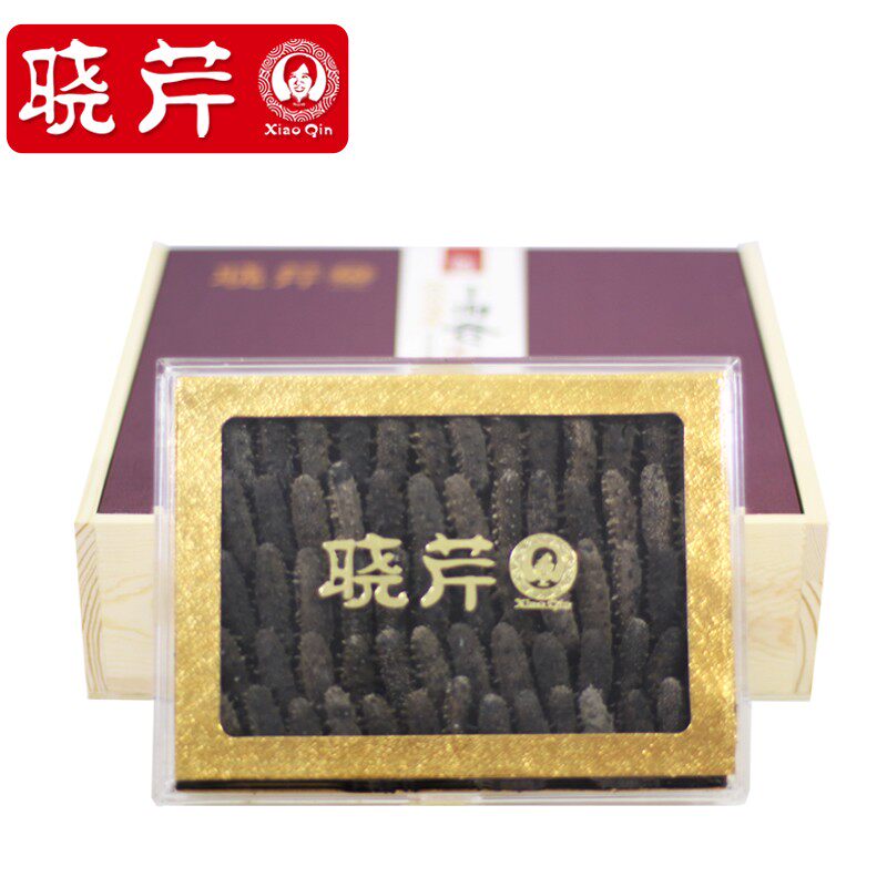 晓芹淡大连辽刺参400克h海参干货 晓芹海参