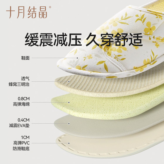 October Crystal Confinement Shoes Cushioning and Decompression for Four Seasons