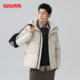 Duck Down Jacket Winter New Casual Loose Hooded