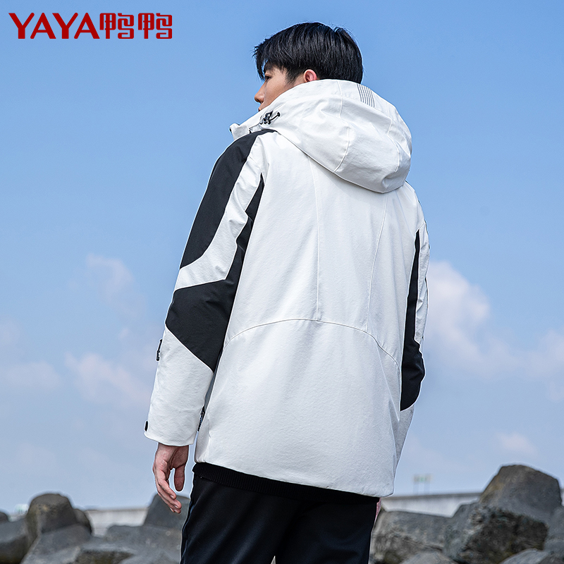 鸭鸭 新款羽绒服男休闲时尚科技充电保温保温温控鹅绒冬季外套 2020 鸭鸭 新款羽绒服男休闲时尚科技充电保温保温温控鹅绒冬季外套 2020