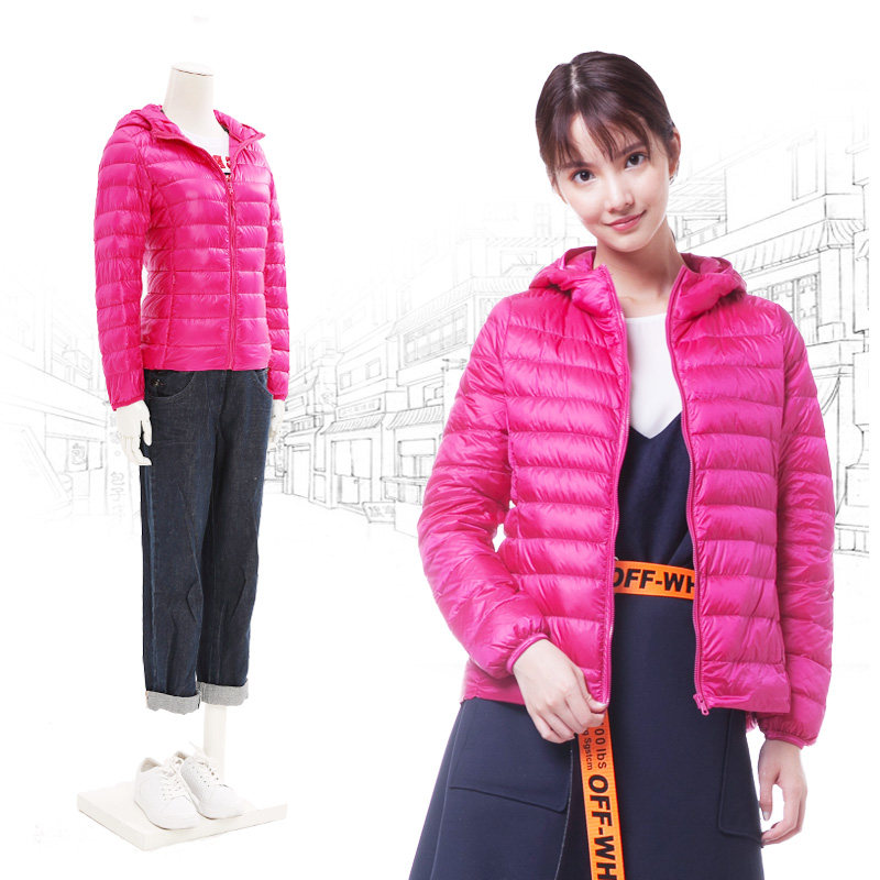 鸭鸭冬季正品百搭轻薄短款冬羽绒服 鸭鸭羽绒服