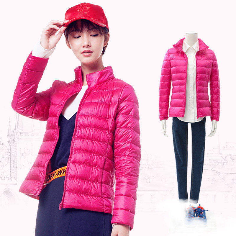 鸭鸭2020年新款轻薄薄款短款羽绒服 鸭鸭羽绒服
