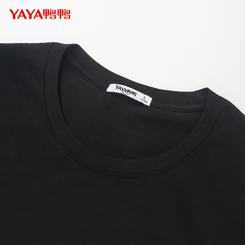 鸭鸭2022年春夏新品纯色韩版t恤 鸭鸭T恤