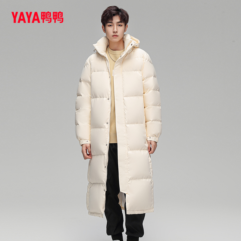 鸭鸭男士2021年冬季新款长款羽绒服 鸭鸭羽绒服