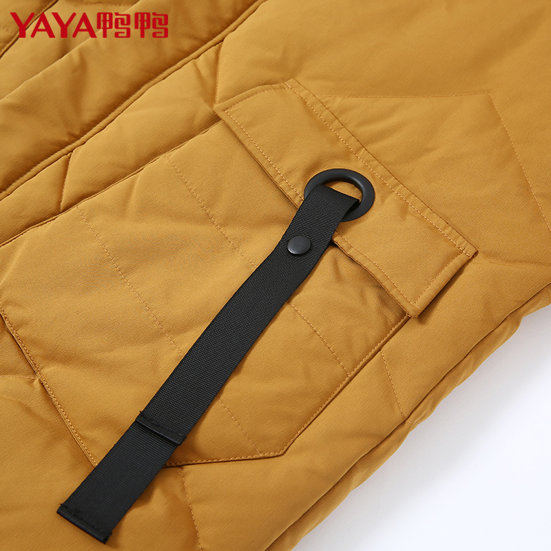 新款女装韩版大码外套连帽纯色中长款羽绒服女潮 57660 B 鸭鸭 2018 新款女装韩版大码外套连帽纯色中长款羽绒服女潮 57660 B 鸭鸭 2018