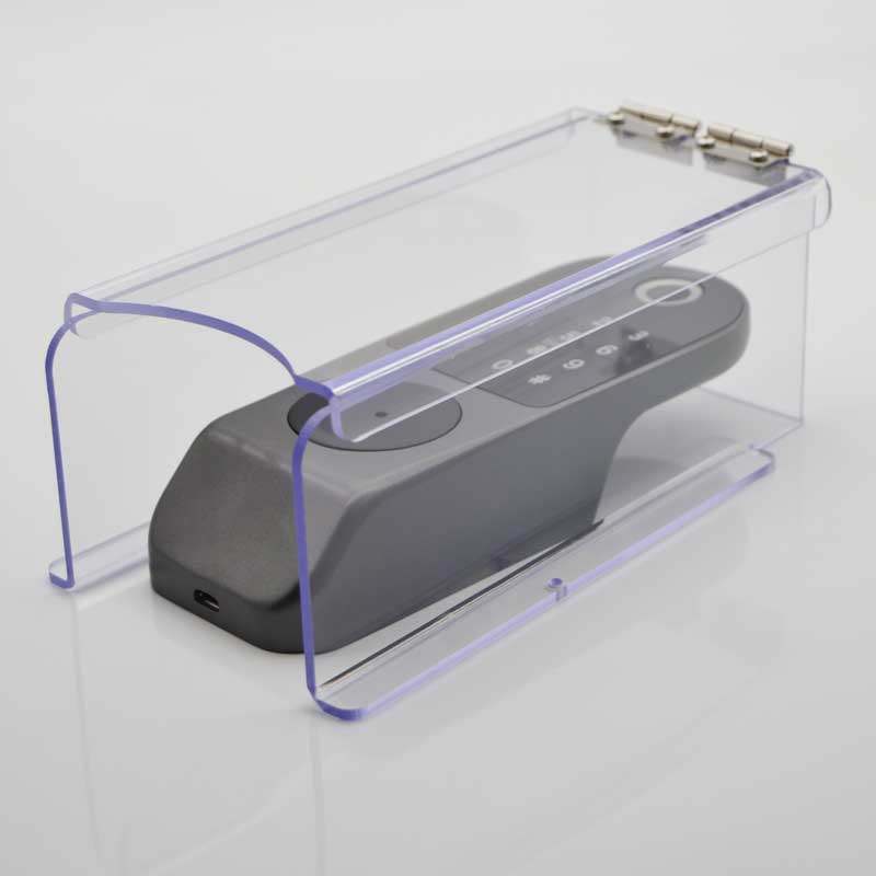 家用免布线电控锁单元门门锁指纹电控锁防雨罩户外防水盒防晒防雨,淘宝优惠券,粉丝福利购,淘宝优惠卷