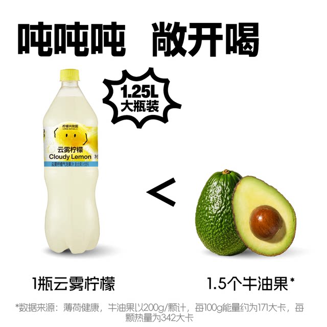 Lemon Republic Cloud Lemon Guava Fruit Drink