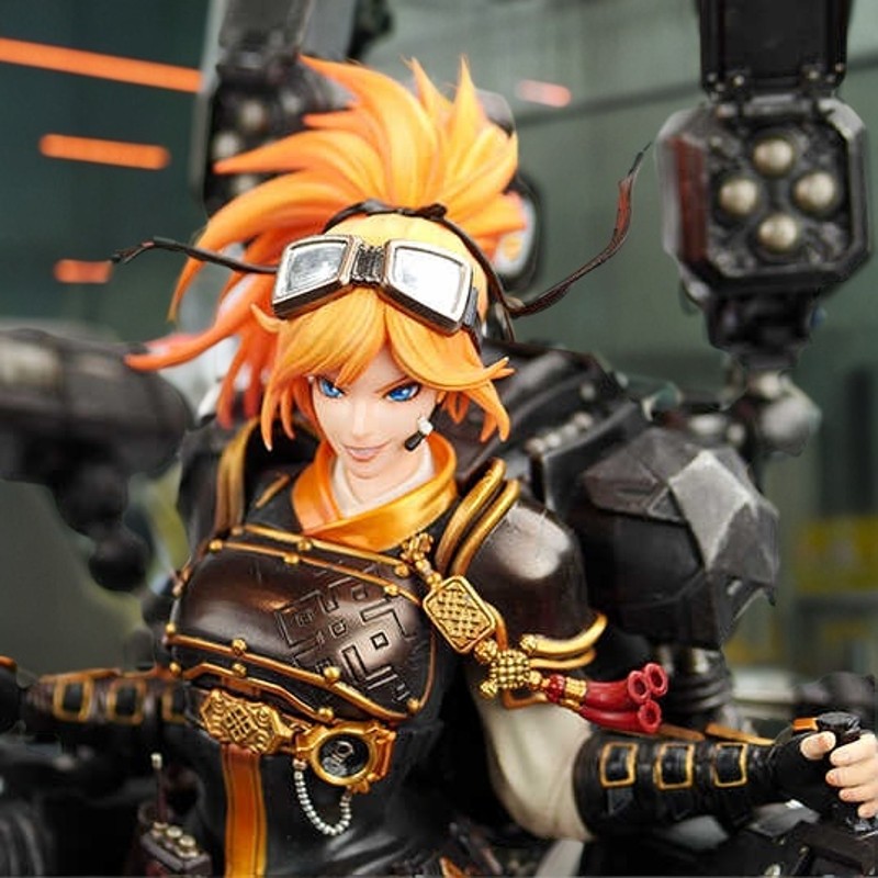 dnf起源DNF地下城与勇士起源女大枪手风暴骑兵超大型雕塑手办模型现货礼