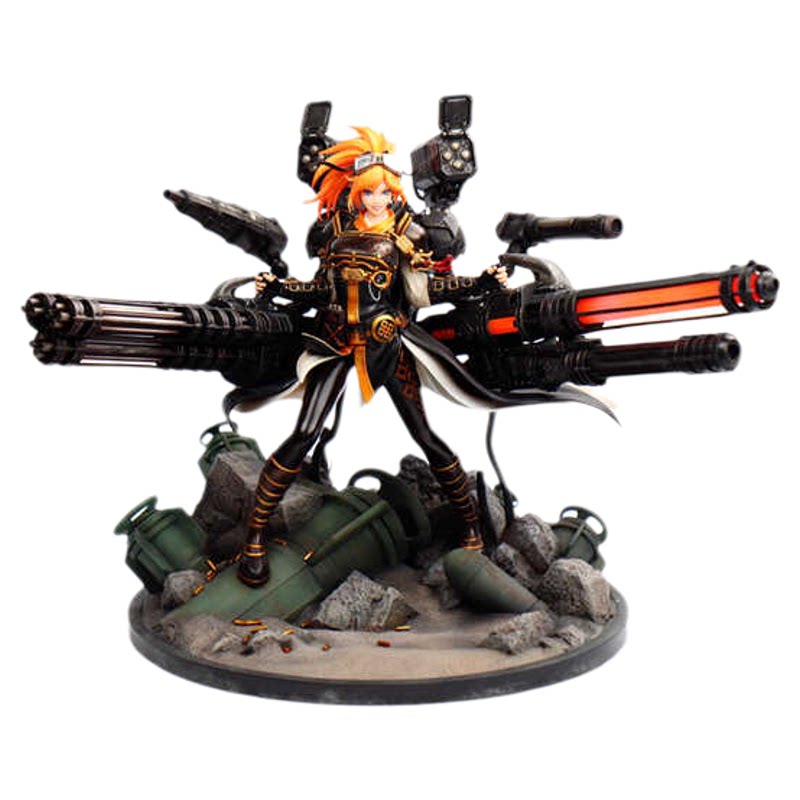 dnf起源DNF地下城与勇士起源女大枪手风暴骑兵超大型雕塑手办模型现货礼