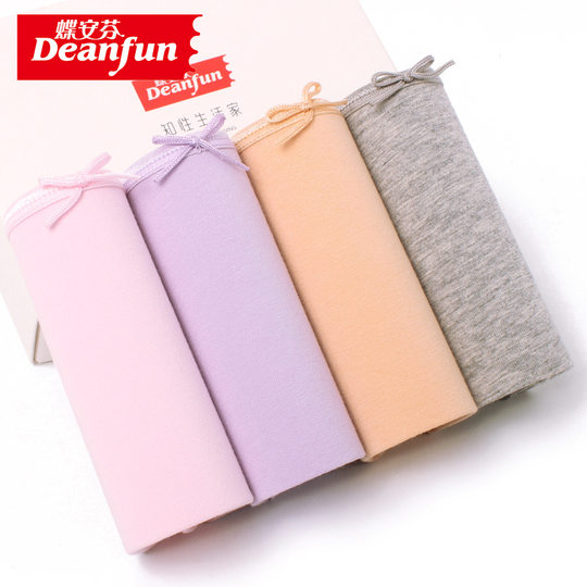 Butterfly Anfen underwear for women's cotton pure cotton gift box underwear