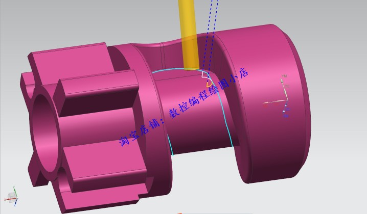 UG NX12.0四五轴联动开粗编程 四轴侧壁一刀流编程视频教程 - 图2
