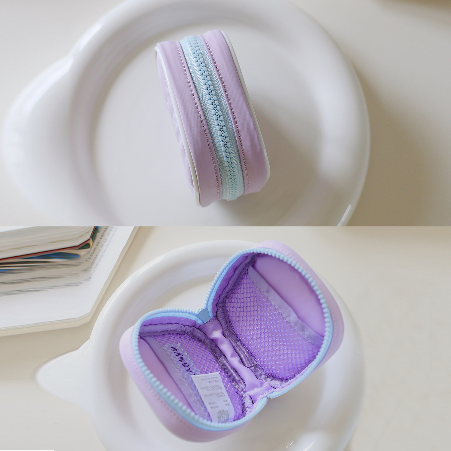 梵花不语立体耳机数据线收纳包可爱方形手拿包女便携口红包化妆包,淘宝优惠券,粉丝福利购,淘宝优惠卷