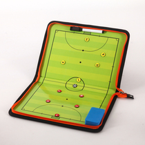  Zipped bag Magnetic folding 5 Man made football Tactical board Indoor football coach Teaching sand tray