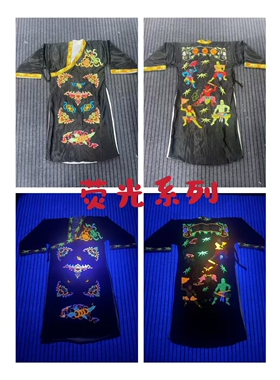 新款大二爷伯袍乩童跳童服饰定制