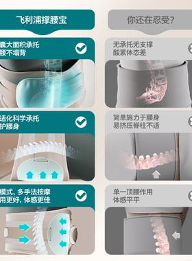 飞利浦撑腰宝腰部按摩仪