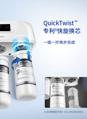 飞利浦净水机净水器WP4142/WP4143/AUT3011滤芯WP3965/00炭棒CP