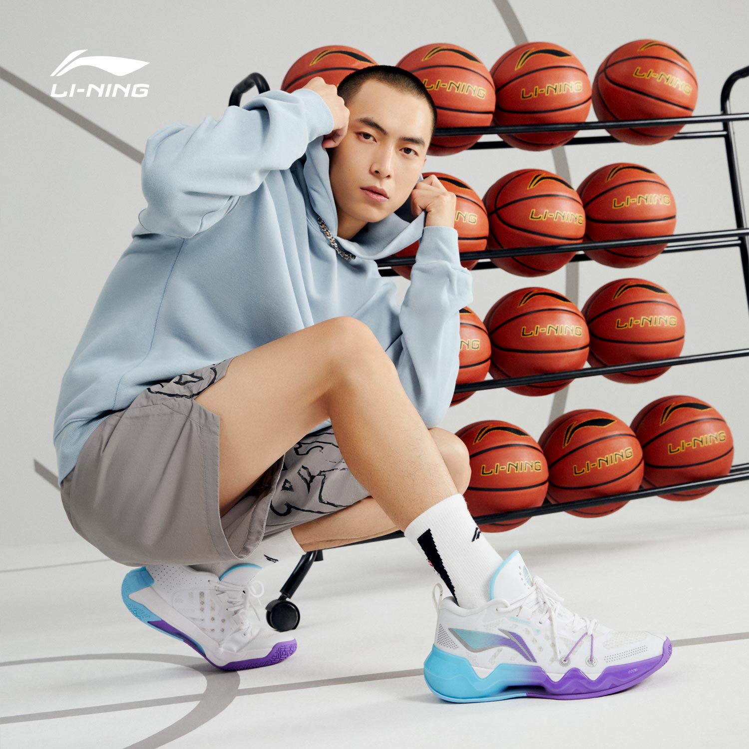 李宁利刃2low篮球鞋男鞋子春季女鞋 李宁网店篮球鞋