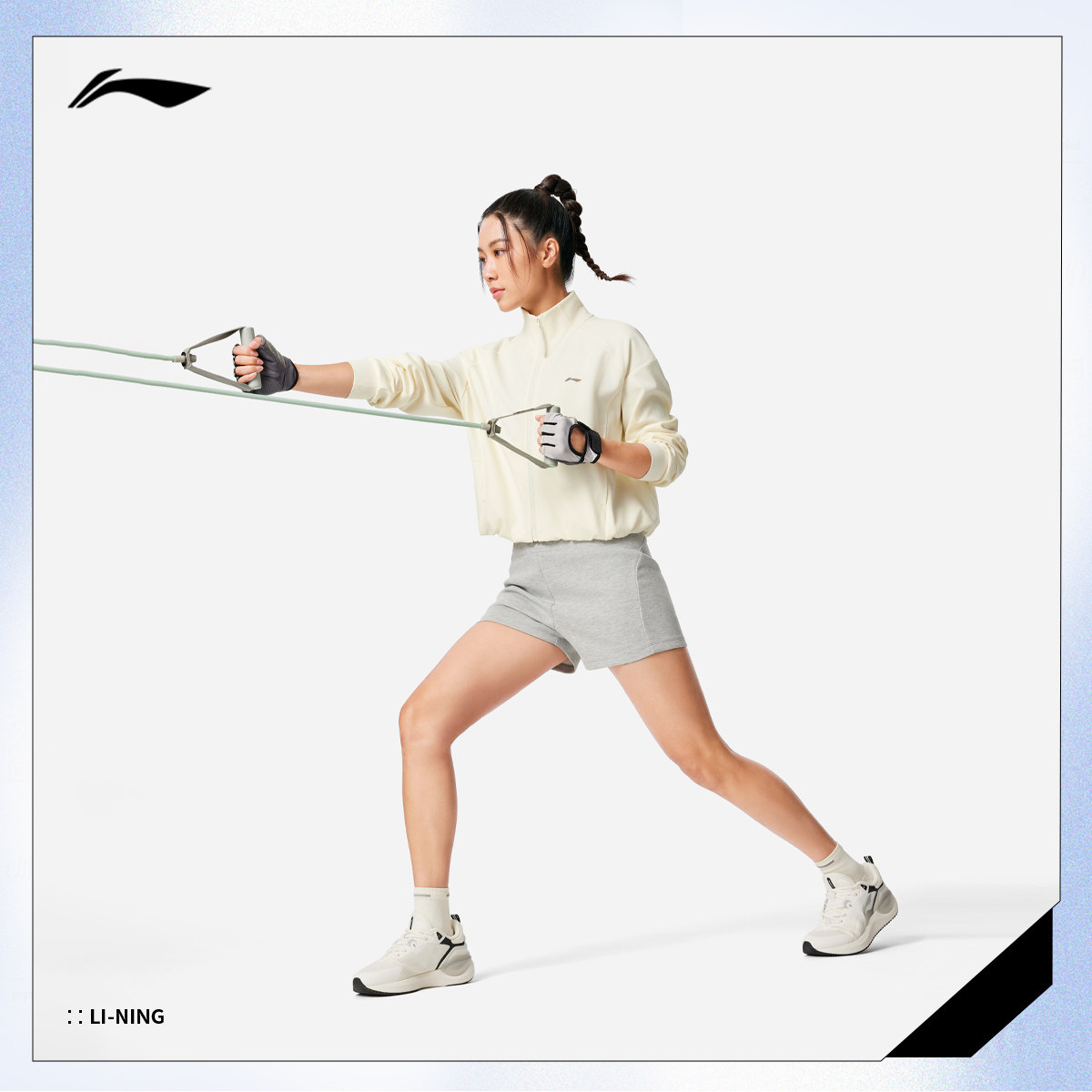 李宁卫衣女款官方冬季新款瑜伽健身开衫长袖上衣针织外套运动服女,淘宝优惠券,粉丝福利购,淘宝优惠卷