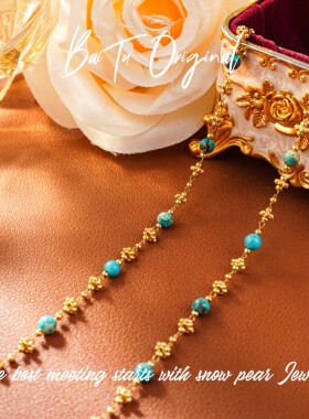 铜合金项链 【柏荼】铜· 时尚高定 WX0683项链·中长