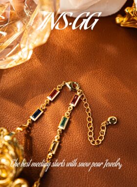 【INS · GG】晶   长方晶 DCX2653 项链·中长