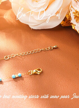 【柏荼】铜合金轻奢手工 LX3089项链·中长