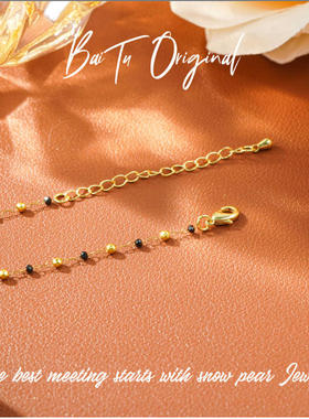 【柏荼】晶   轻奢手工 WX0029 项链·中长