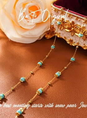 铜合金项链 【柏荼】 铜· 轻奢手工 WX0629项链·中长