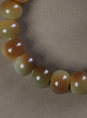 菩提根渐变醒狮跑环佛珠手串