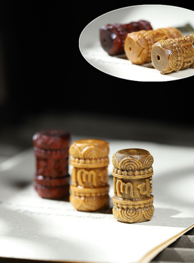 檀香木手工DIY手串手机挂件配件