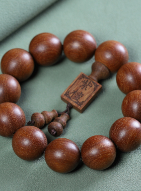 小叶紫檀金星紫檀佛珠手串批发