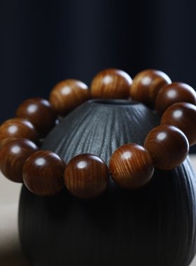 太行崖柏玉化料透光高油高密手串