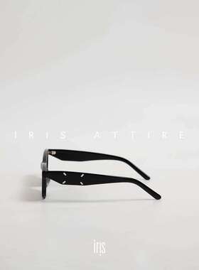 联名款黑色蝶形镜框太阳镜墨镜女