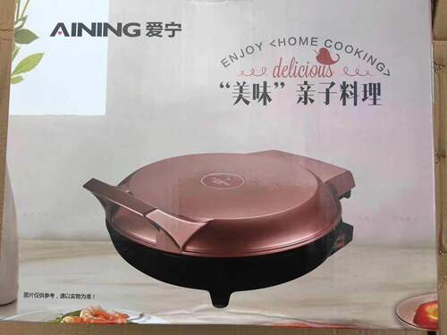 正品爱宁电饼铛 烙饼机 全自动家用悬浮双面加热 电饼锅309A/309B - 图0