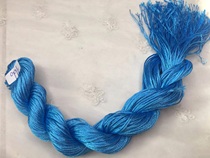 Cross embroidered 6 strands bright silk silk thread national standard three blue embroidered 996 light blue hand handmade embroidered thread embroidered thread tangle