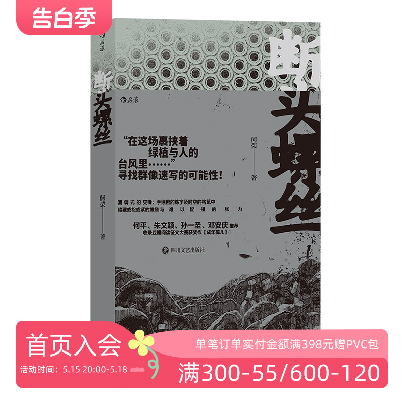 后浪正版现货 断头螺丝 何荣著 群像速写式短篇小说集 豆瓣征文大赛获奖作成年孤儿 华语原创小说书籍 - 图0